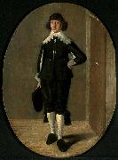 Portrait of a standing cavalier Gerard David